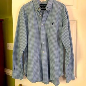 Men’s long sleeve button down shirt